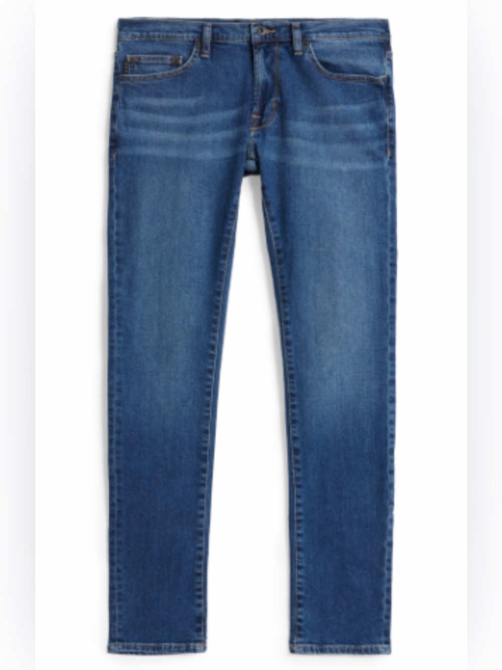 ($110) John Varvatos Wight Slim Straight Jeans (Size 33X30; Color Dark Indigo)